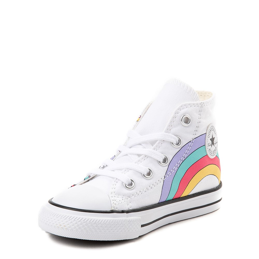 rainbow converse shoes