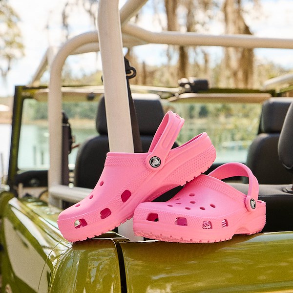 alternate view Crocs Classic Clog - Pink LemonadeHERO