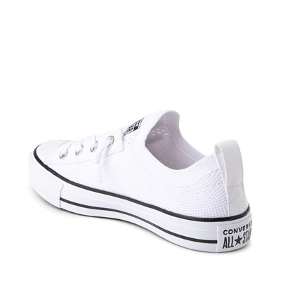Alternate view of Womens Converse Chuck Taylor All Star Lo Shoreline Knit Sneaker - White