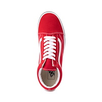 vans old skool platform red