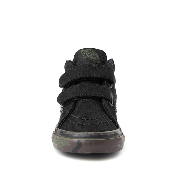 alternate view Chaussure de skate Vans Sk8 Mid Reissue V - Bébés / Tout-petits - Noire / CamouflageALT4
