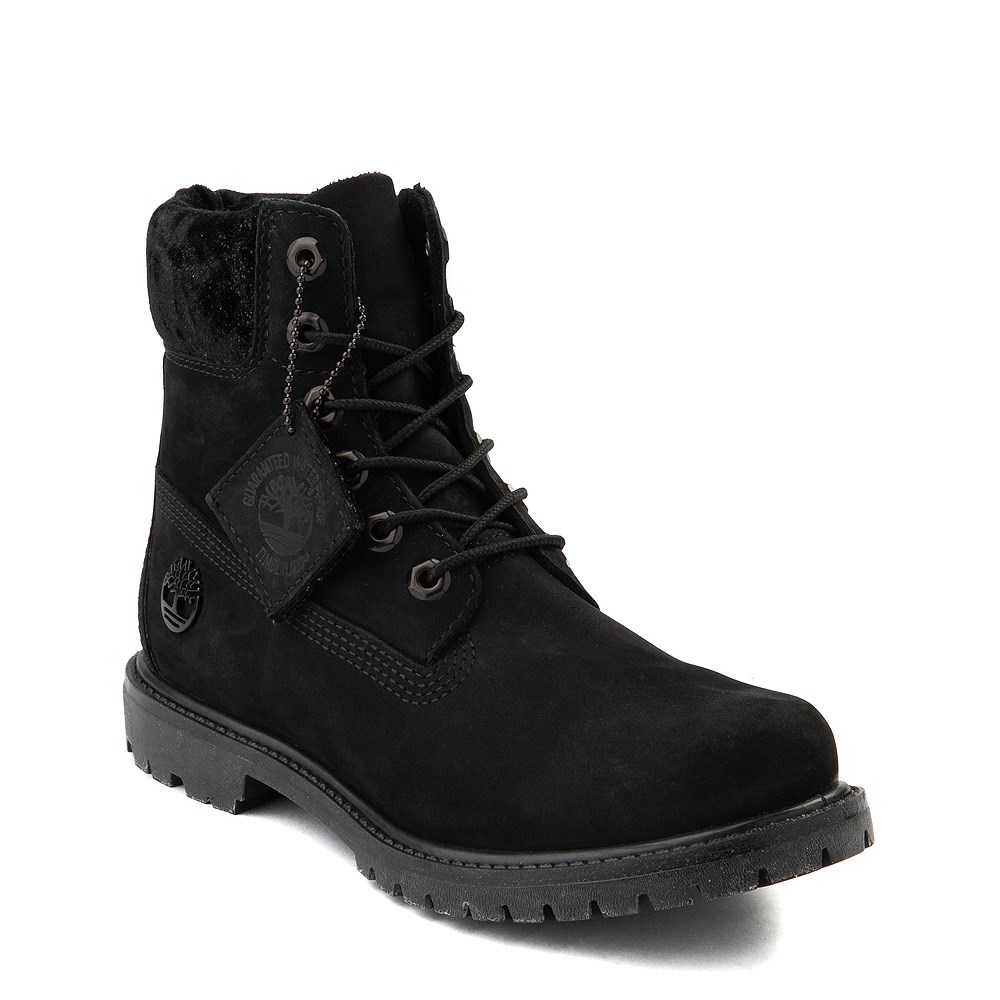 black velvet timberland boots