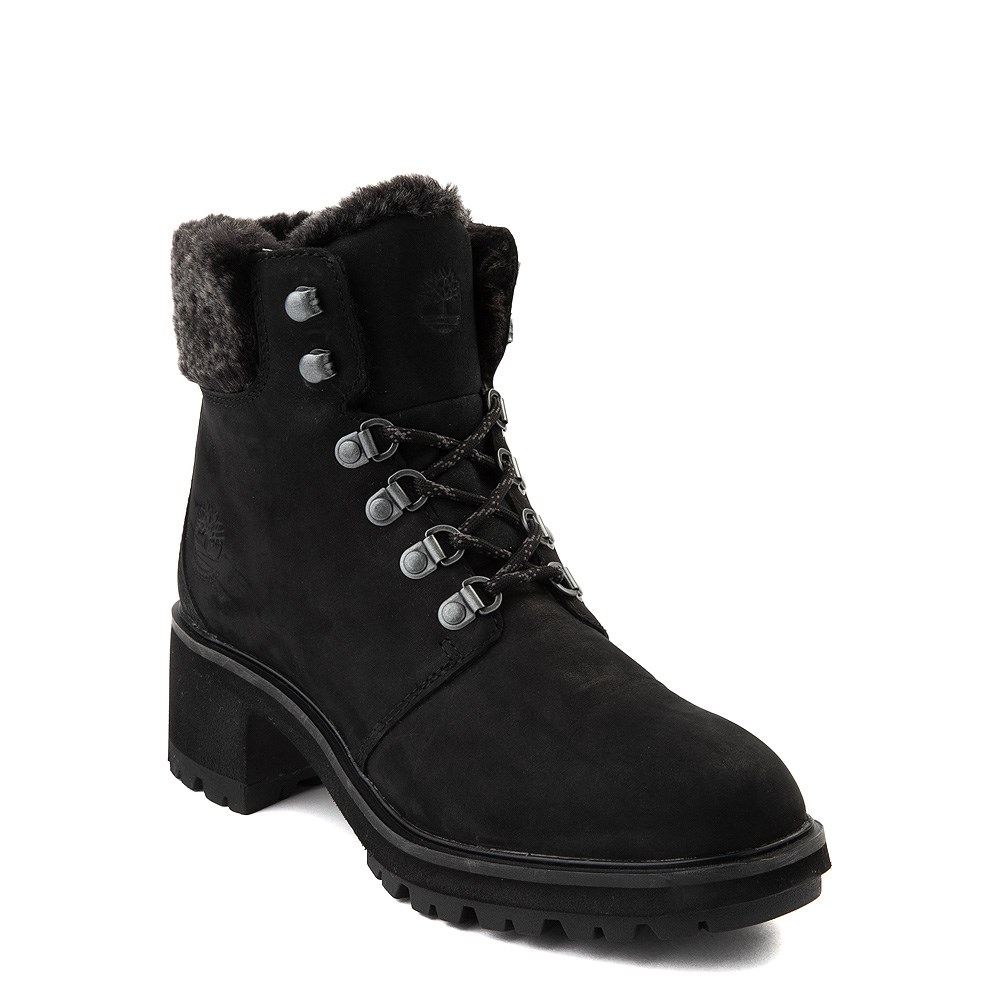 timberland black boots womens