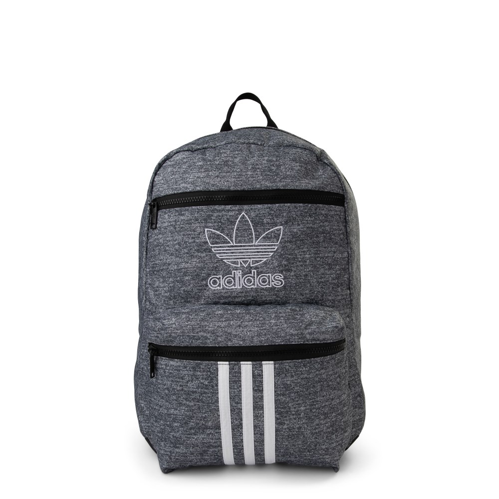 the brand with the 3 stripes backpack