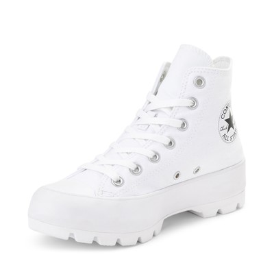 white converse thick sole