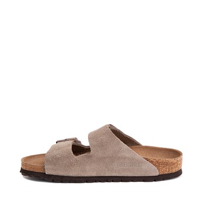 Alternate view of Womens Birkenstock Arizona Soft Footbed Sandal - Stone