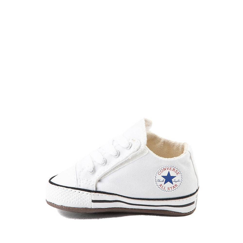 all white converse baby