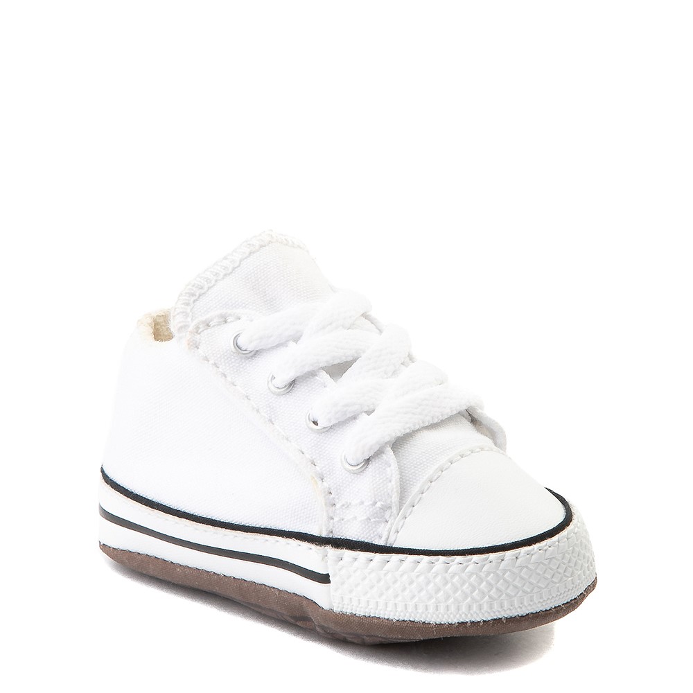 baby white converse all stars