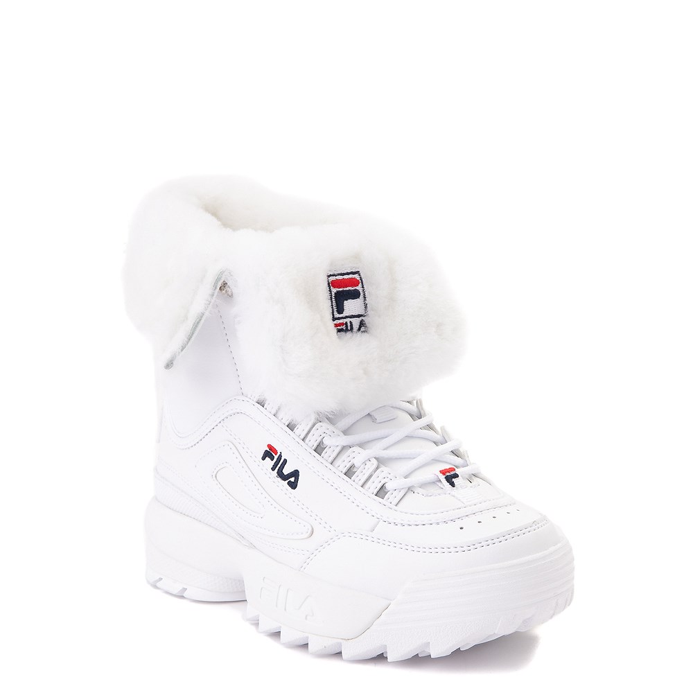 men's fila disruptor shearling boots