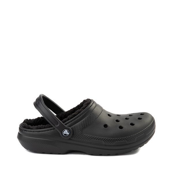 Crocs Classic Fuzz-Lined Clog - Black