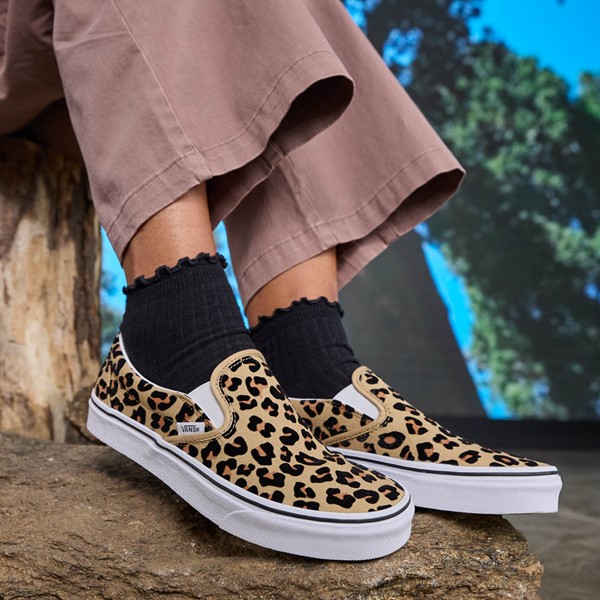 Vans Slip-On Skate Shoe - Leopard