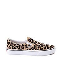 Animal print discount slip on vans