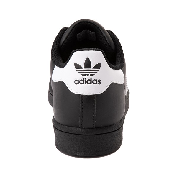 alternate view Mens adidas Superstar Athletic Shoe - Black / WhiteALT4