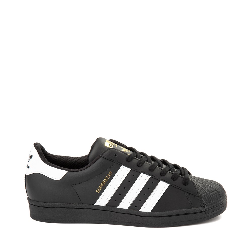 Mens adidas Superstar Athletic Shoe - Black / White