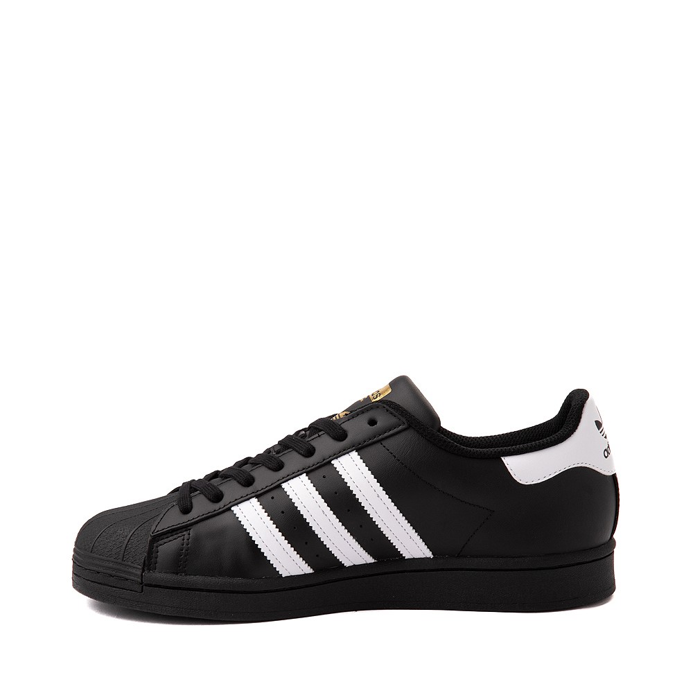 adidas superstar sneakers black and white