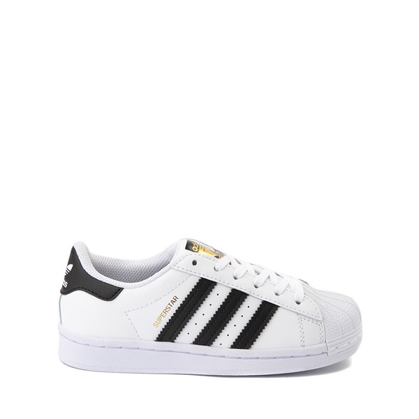 Main view of adidas Superstar Athletic Shoe - Little Kid - White / Black