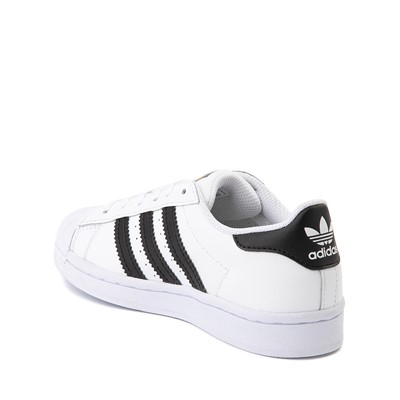 Alternate view of adidas Superstar Athletic Shoe - Little Kid - White / Black