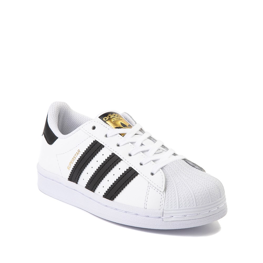 adidas Superstar Athletic Shoe - Little Kid - White / Black ...