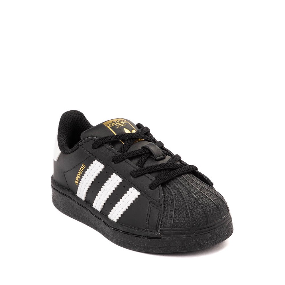 adidas superstar toddler black