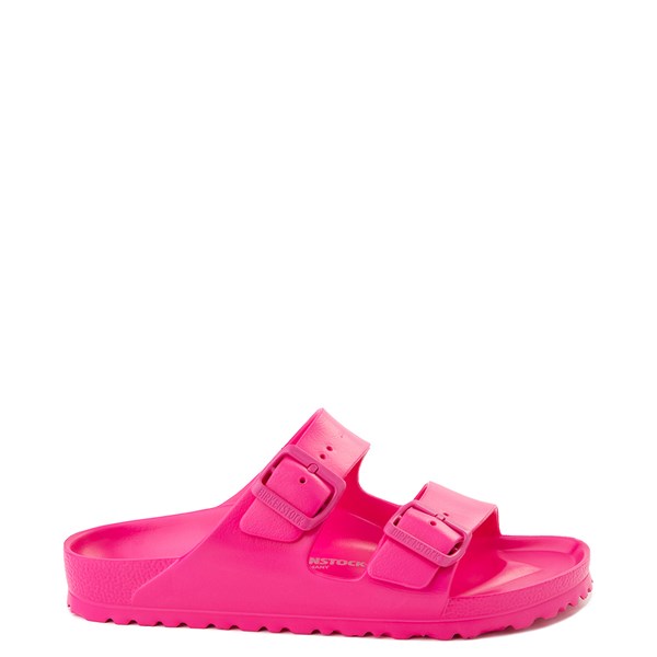 purple rubber birkenstocks