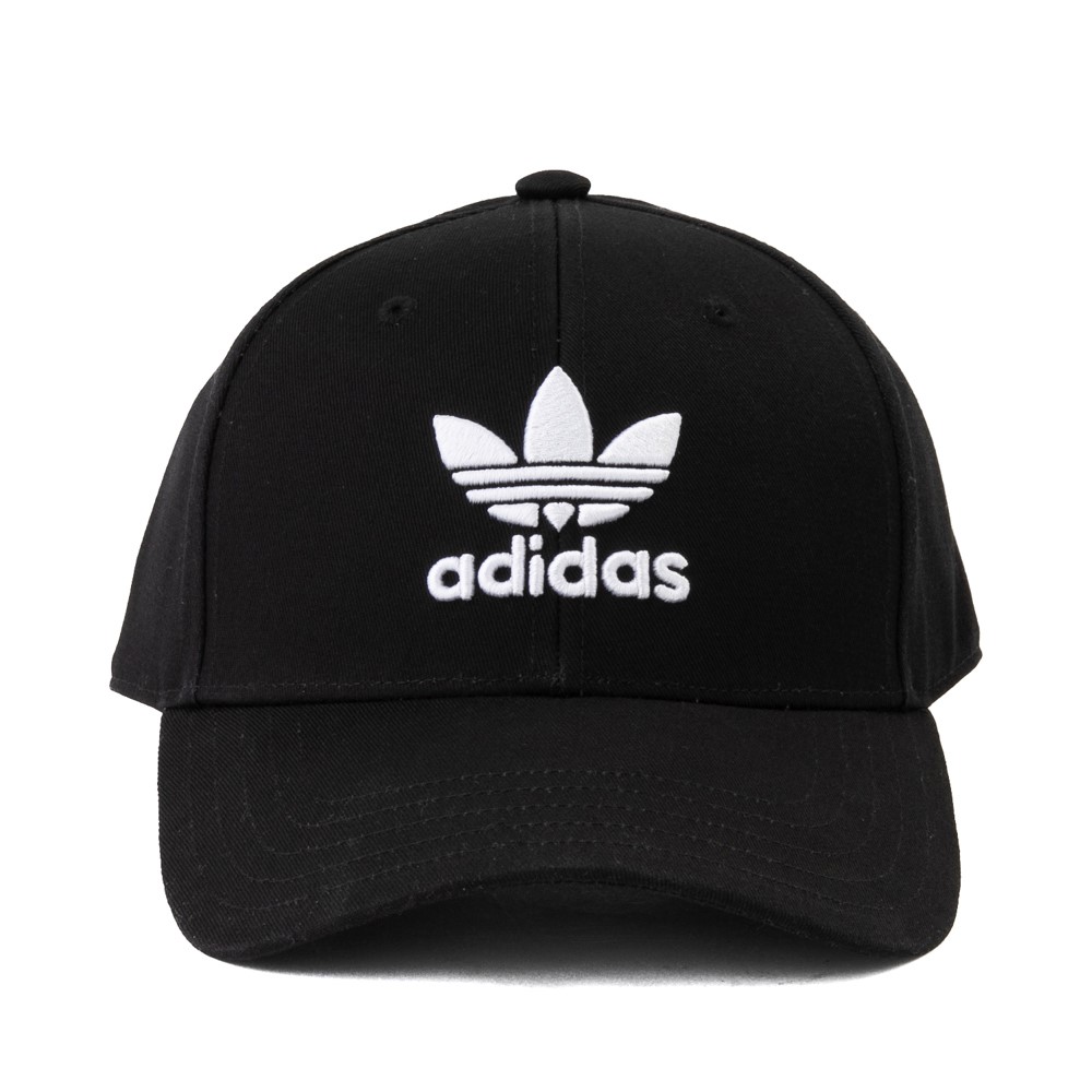 adidas Trefoil Relaxed Dad Hat - Black