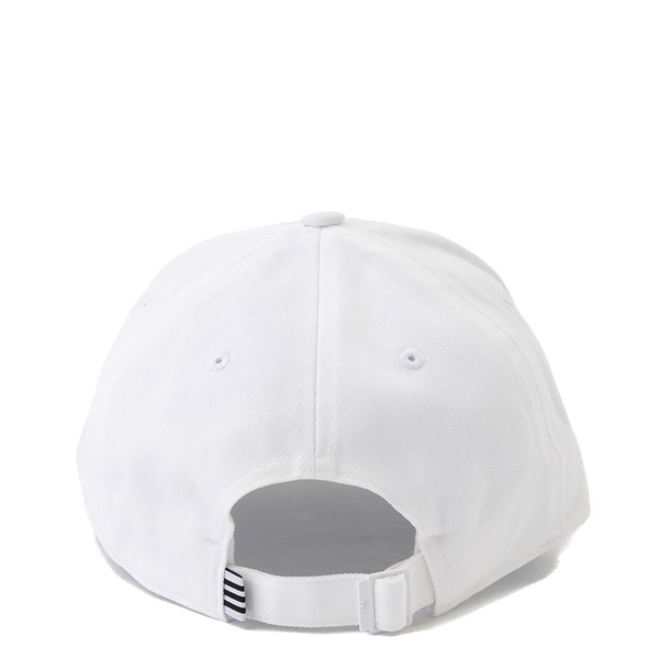 alternate view adidas Trefoil Relaxed Dad Hat - WhiteALT1