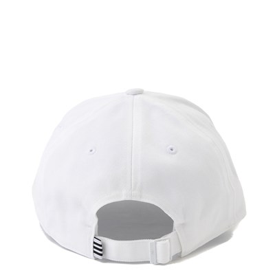 Alternate view of adidas Trefoil Relaxed Dad Hat - White