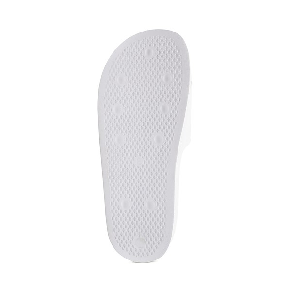 alternate view adidas Adilette Lite Slide Sandal - WhiteALT3