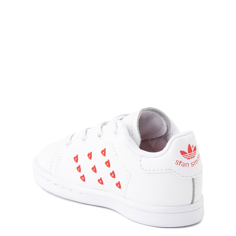 adidas Stan Smith Hearts Athletic Shoe 