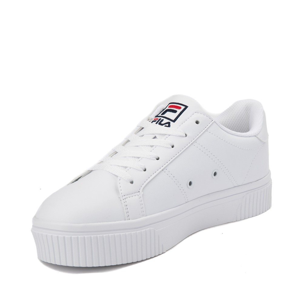 womens all white fila sneakers