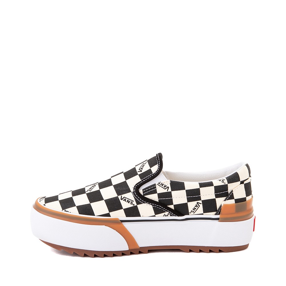 van checkerboard shoes