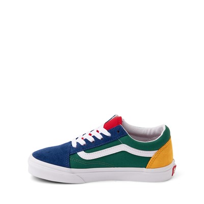 vans old skool blue yellow green