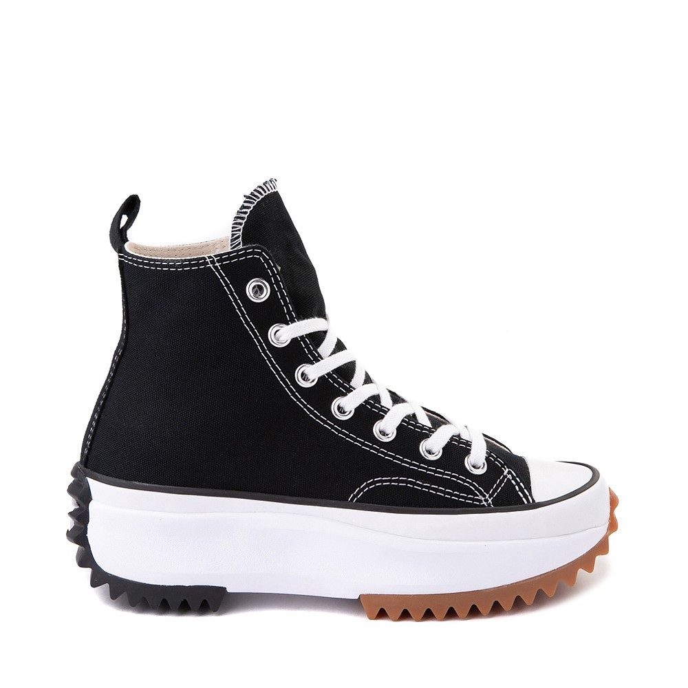 Converse Run Star Hike Platform Sneaker - Black / White / Gum مسك للتدريب