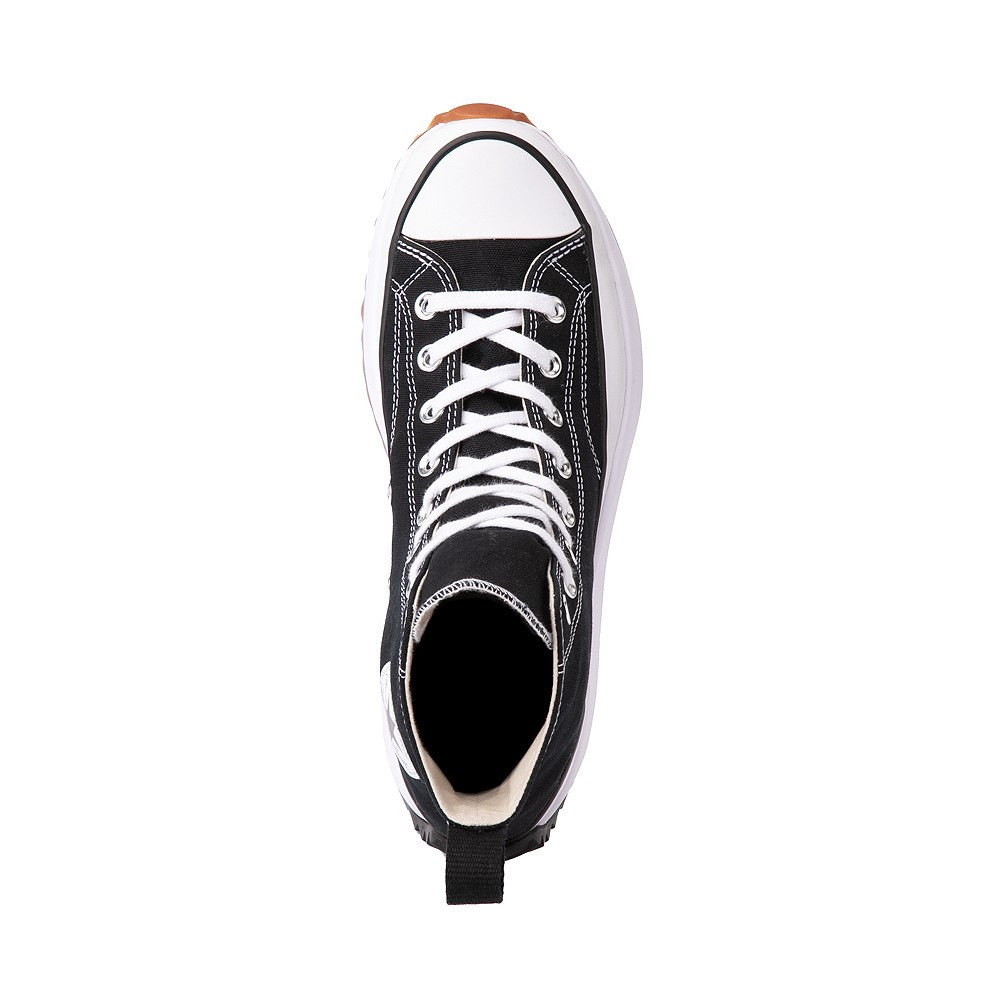 converse platform sneakers black
