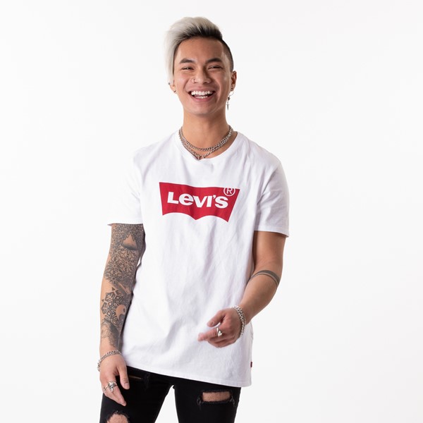 T-shirt à logo pour homme Levi — Blanc