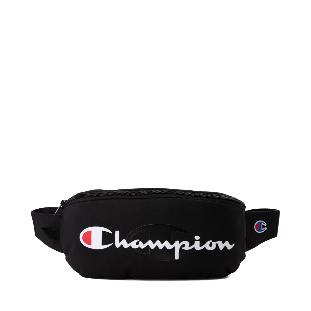 champion black prime waist sling pack