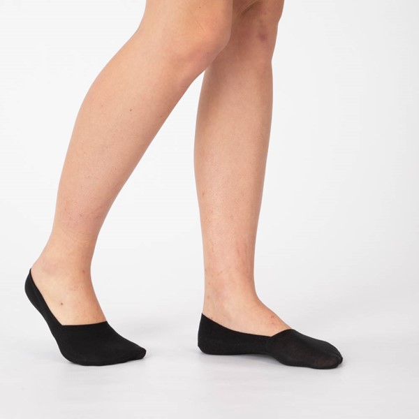 alternate view Paquet de 5 paires de chaussettes invisibles pour femmes - Noir / BlancALT1