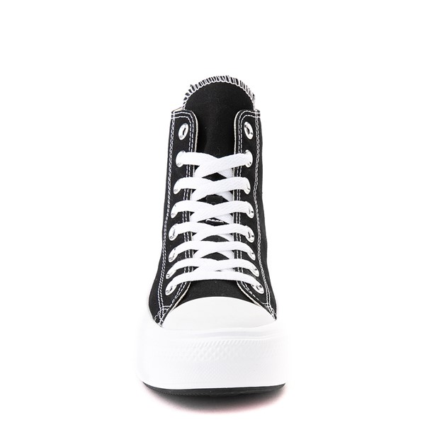 alternate view Womens Converse Chuck Taylor All Star Hi Move Platform Sneaker - BlackALT4