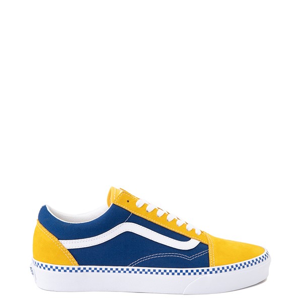 green blue yellow vans shoes