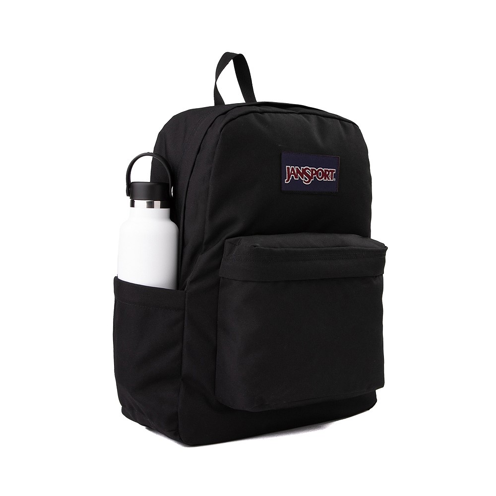 Regular black store jansport backpack