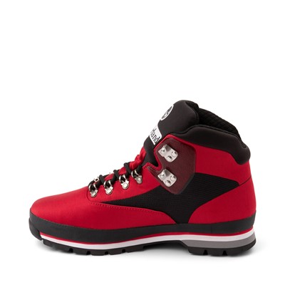 Alternate view of Mens Timberland Euro Hiker Jacquard Boot - Red