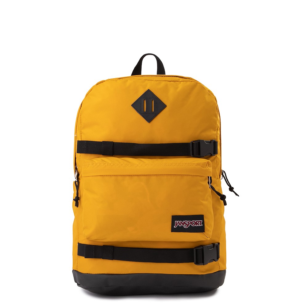 jansport mustard yellow backpack