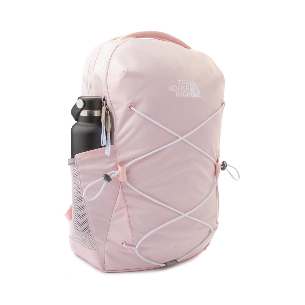 pink north face jester backpack