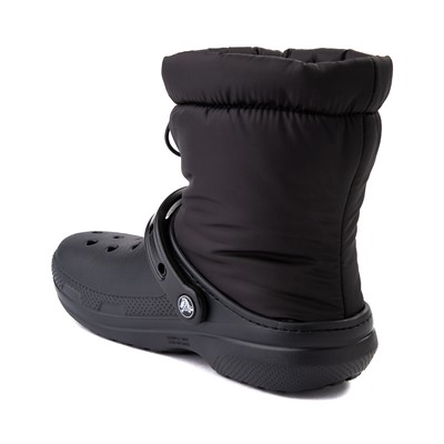 Alternate view of Crocs Classic Fuzz-Lined Neo Puff Boot - Black
