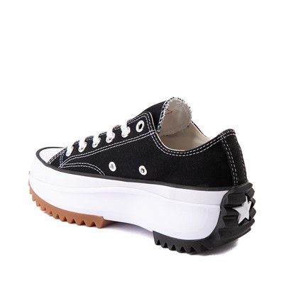 Alternate view of Converse Run Star Hike Lo Platform Sneaker - Black / White / Gum