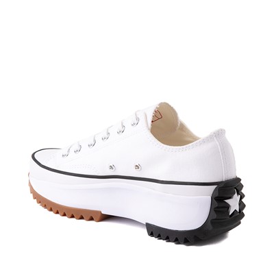 Alternate view of Converse Run Star Hike Lo Platform Sneaker - White / Black / Gum