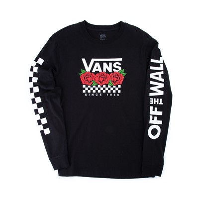 vans black long sleeve