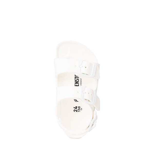 alternate view Birkenstock Milano EVA Sandal - Toddler / Little Kid - WhiteALT2