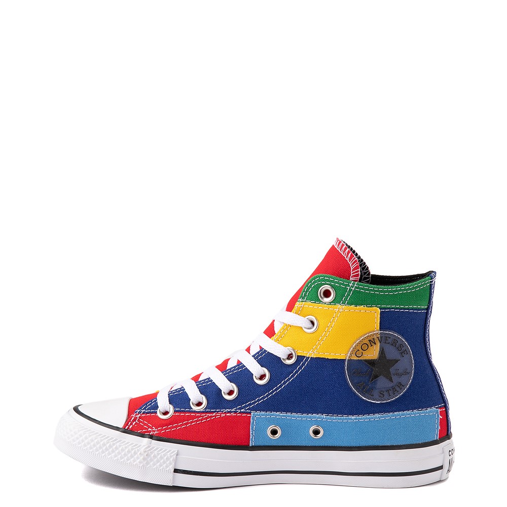 Converse Chuck Taylor All Star Hi Patchwork Color Block Sneaker Multicolor Journeyscanada