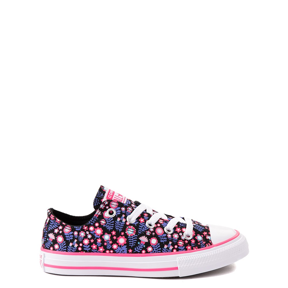 Converse Chuck Taylor All Star Lo Sneaker - Baby / Toddler - Black / Floral